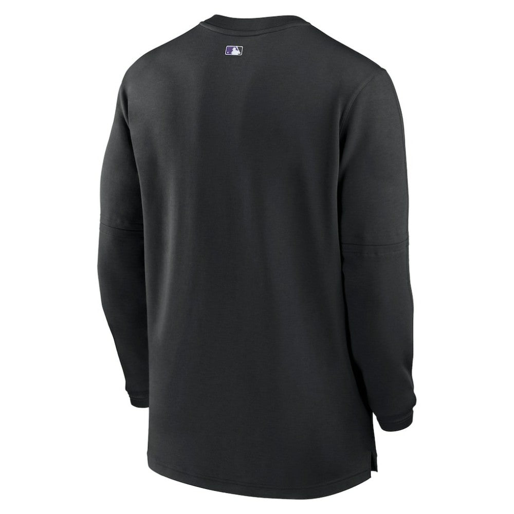 Colorado Rockies Nike Authentic Collection Game Time Performance Quarter-Zip Top - MLB
