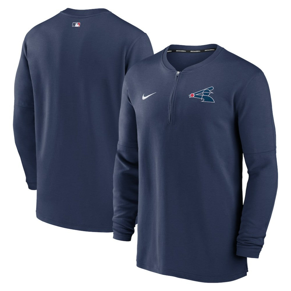 Chicago White Sox Nike Authentic Collection Game Time Performance Quarter-Zip Top - MLB