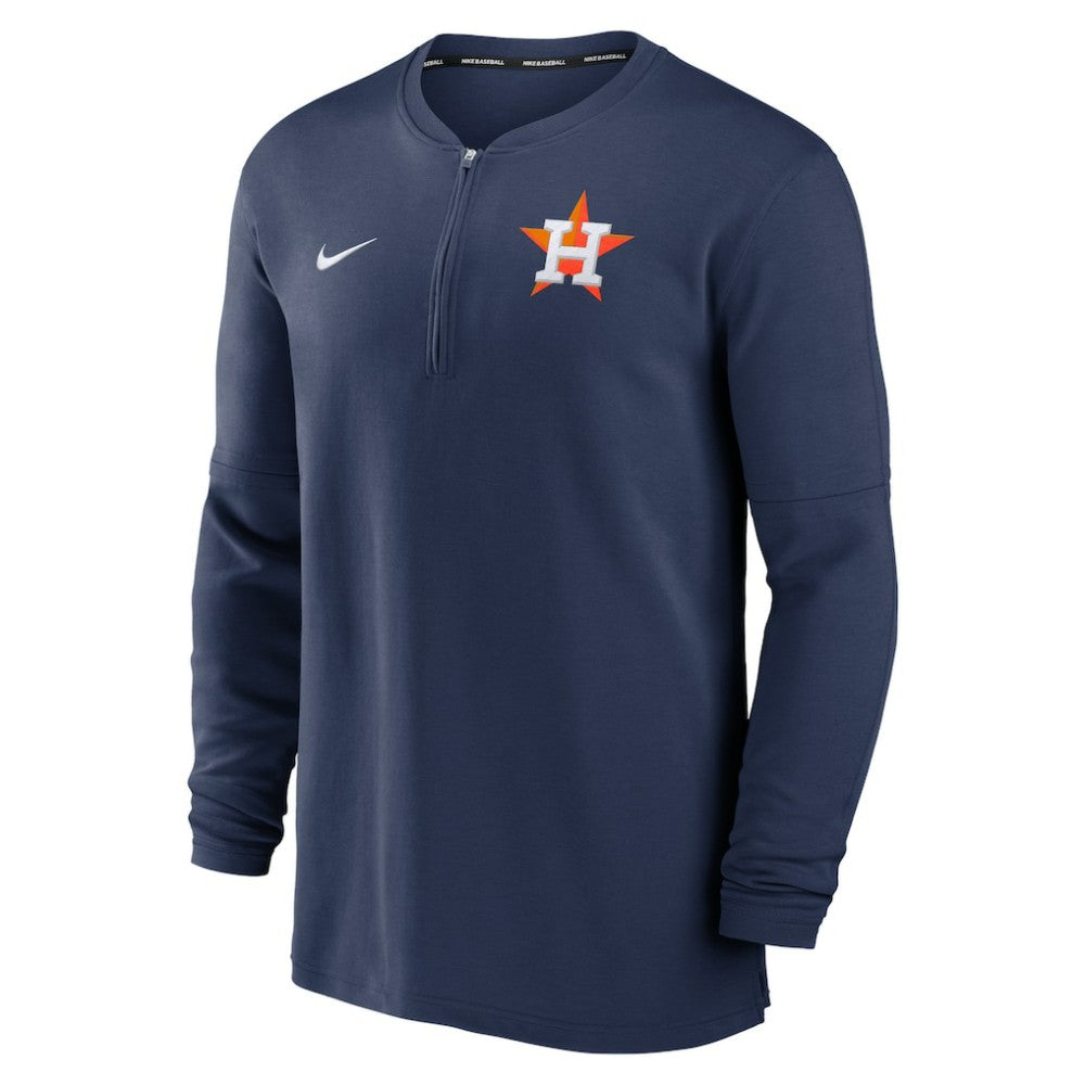 Houston Astros Nike Authentic Collection Game Time Performance Quarter-Zip Top - MLB
