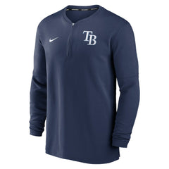 Tampa Bay Rays Nike Authentic Collection Game Time Performance Quarter-Zip Top - MLB