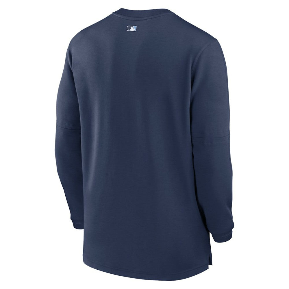 Tampa Bay Rays Nike Authentic Collection Game Time Performance Quarter-Zip Top - MLB