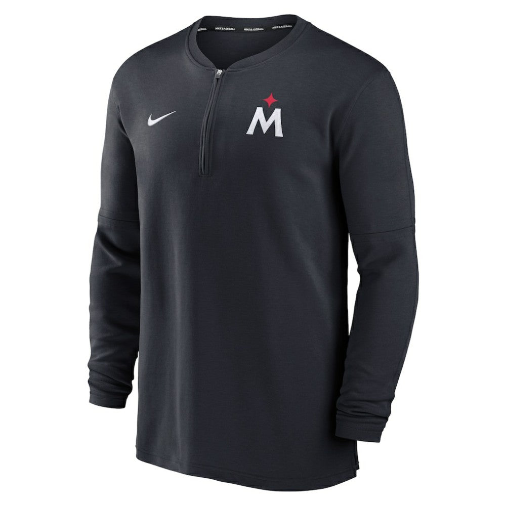 Minnesota Twins Nike Authentic Collection Game Time Performance Quarter-Zip Top - MLB