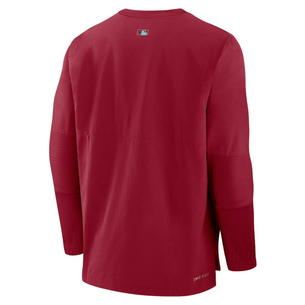 Arizona Diamondbacks Nike Authentic Collection Player Dri-FIT Lightweight Pullover - MLB