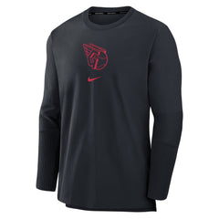 Cleveland Guardians Nike Authentic Collection Player Dri-FIT Lightweight Pullover - MLB