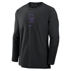 Colorado Rockies Nike Authentic Collection Player Dri-FIT Lightweight Pullover - MLB