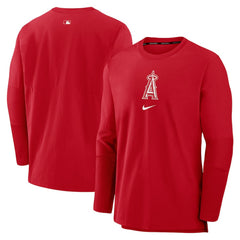 Los Angeles Angels Nike Authentic Collection Player Dri-FIT Lightweight Pullover - MLB