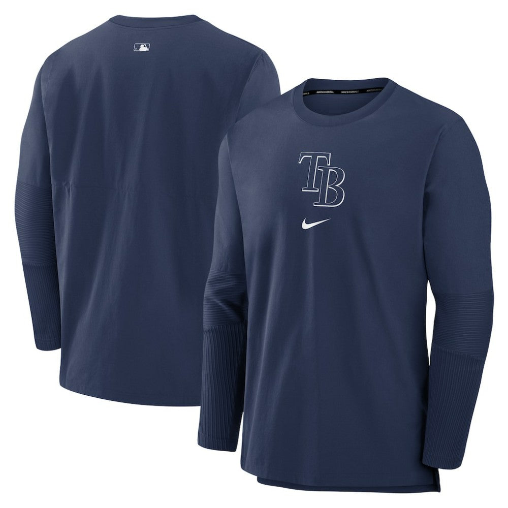 Tampa Bay Rays Nike Authentic Collection Player Dri-FIT Lightweight Pullover - MLB