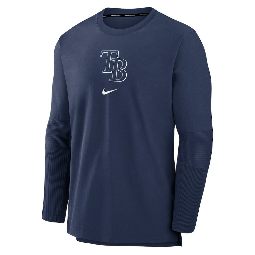 Tampa Bay Rays Nike Authentic Collection Player Dri-FIT Lightweight Pullover - MLB
