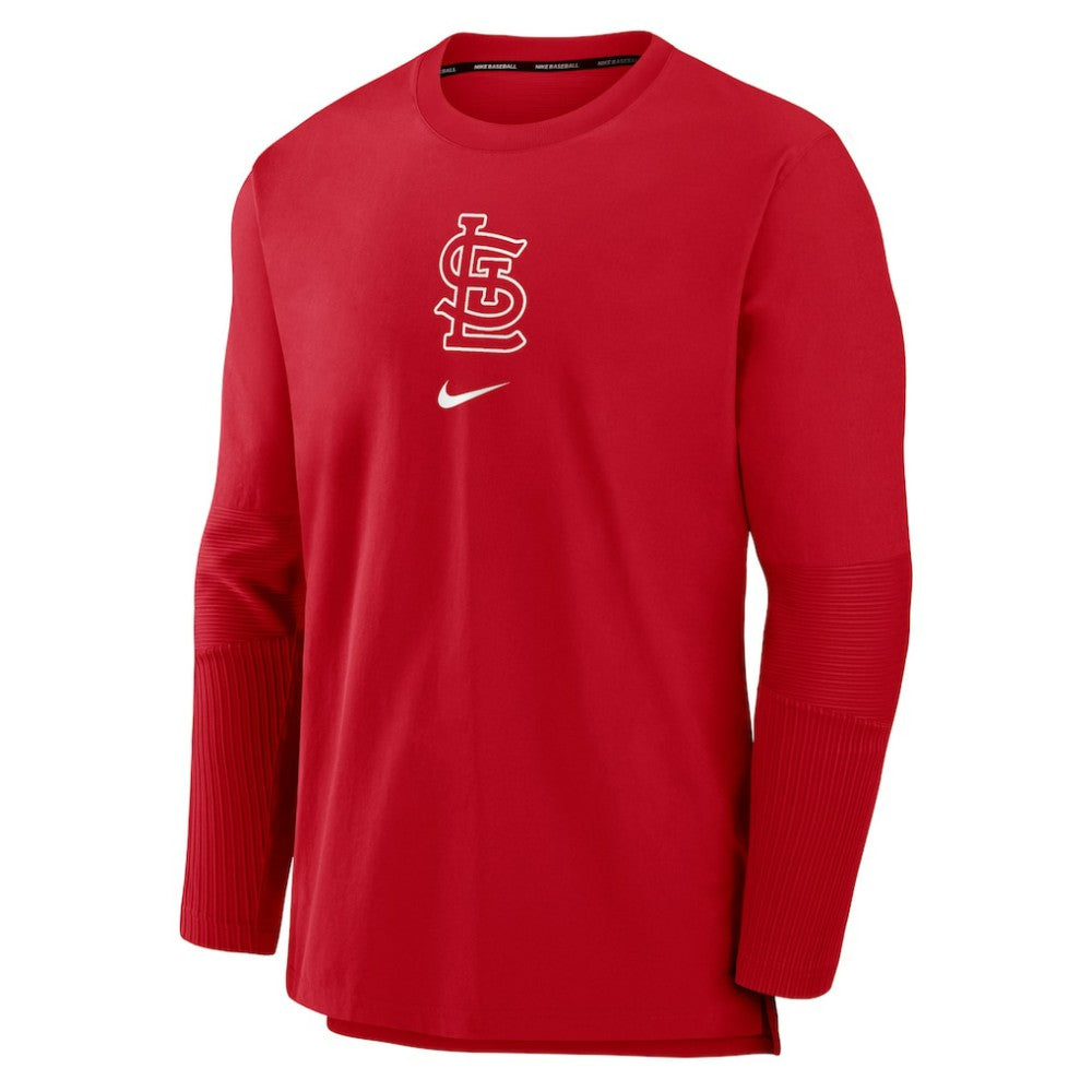 St. Louis Cardinals Nike Authentic Collection Player Dri-FIT Lightweight Pullover - MLB