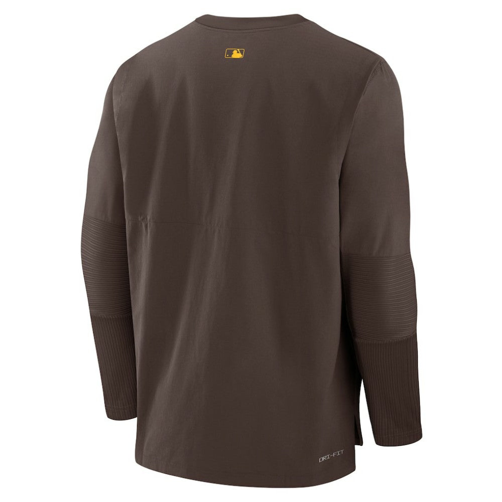 San Diego Padres Nike Authentic Collection Player Dri-FIT Lightweight Pullover - MLB