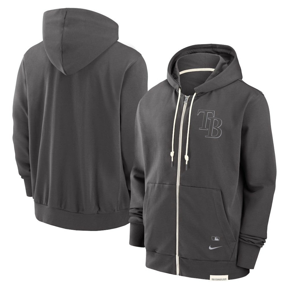 Tampa Bay Rays Nike Authentic Collection Travel Player Performance Full-Zip Hoodie - MLB
