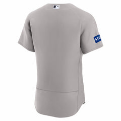 New York Yankees Nike Road Sponsor Patch Authentic Jersey - MLB