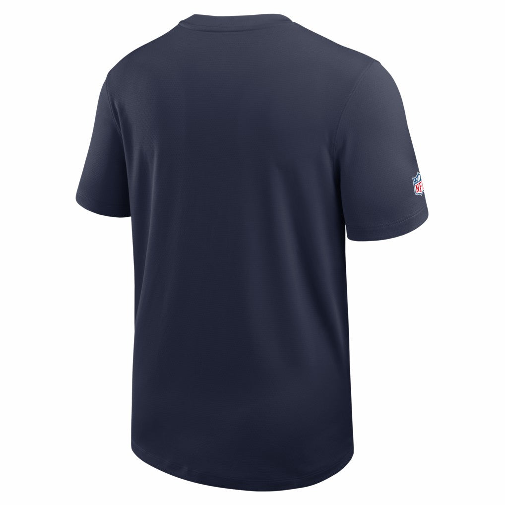 Dallas Cowboys Sideline UV Dri-FIT Coach Shirt Navy | Nike for Sale