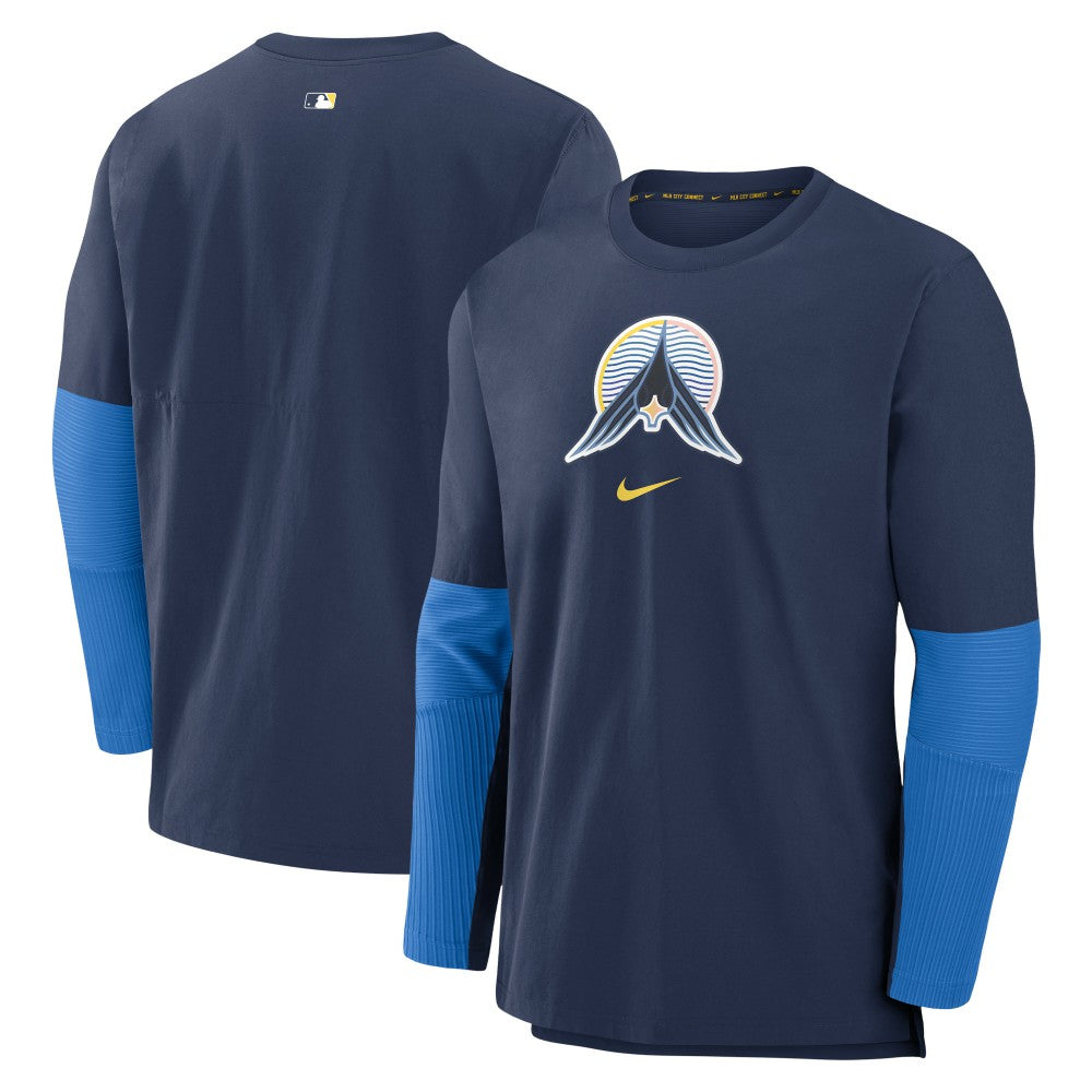 Minnesota Twins Nike Authentic Collection Player Dri-FIT Lightweight Pullover - MLB