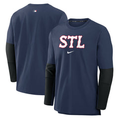 St. Louis Cardinals Nike Authentic Collection Player Dri-FIT Lightweight Pullover - MLB