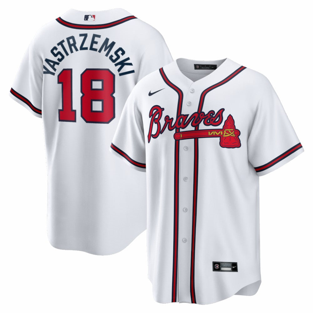 Mike Yastrzemski Atlanta Braves Nike Replica Jersey - MLB