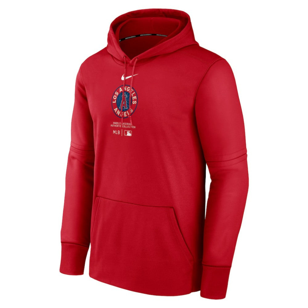 Los Angeles Angels Nike Authentic Collection City Connect Practice Performance Pullover Hoodie - MLB