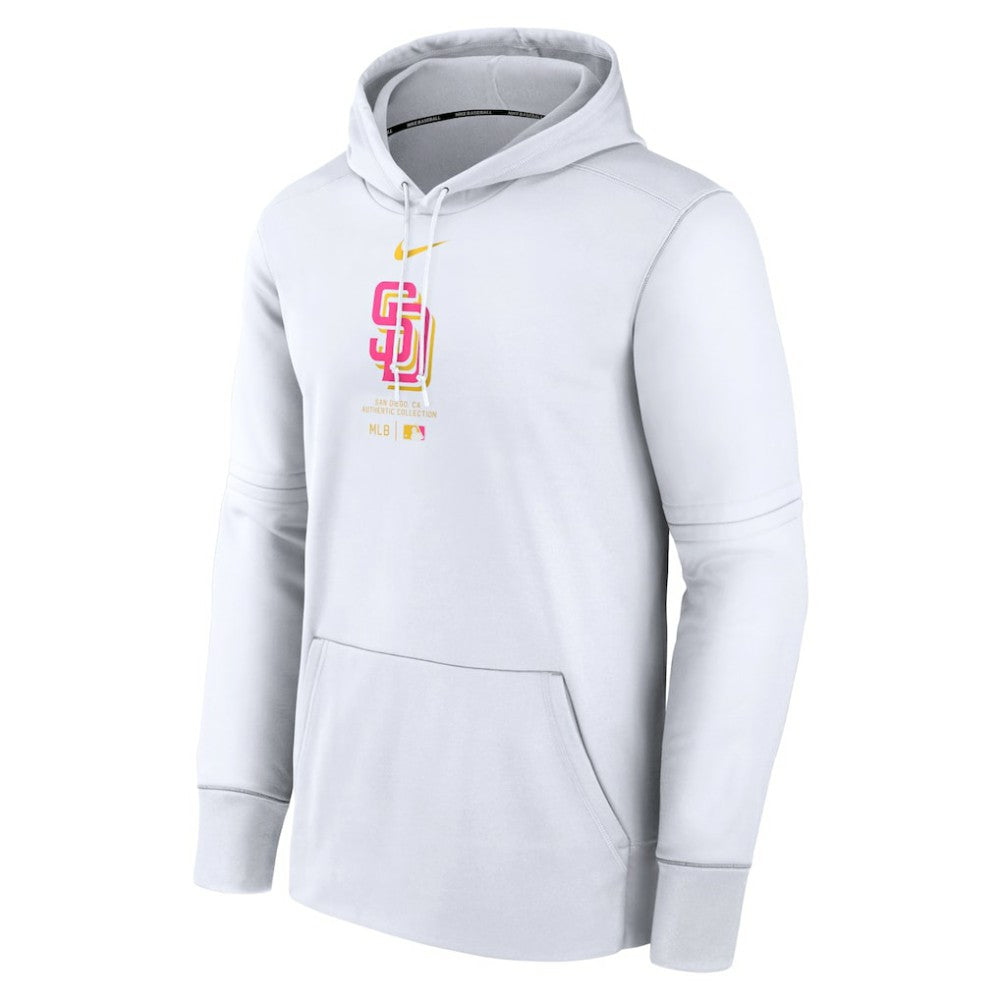 San Diego Padres Nike Authentic Collection City Connect Practice Performance Pullover Hoodie - MLB
