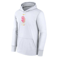 San Diego Padres Nike Authentic Collection City Connect Practice Performance Pullover Hoodie - MLB