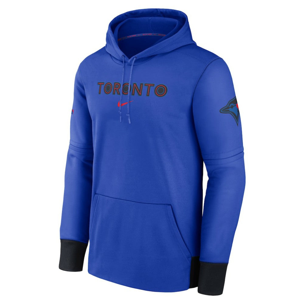 Toronto Blue Jays Nike 2024 City Connect Authentic Collection Practice Performance Pullover Hoodie - MLB