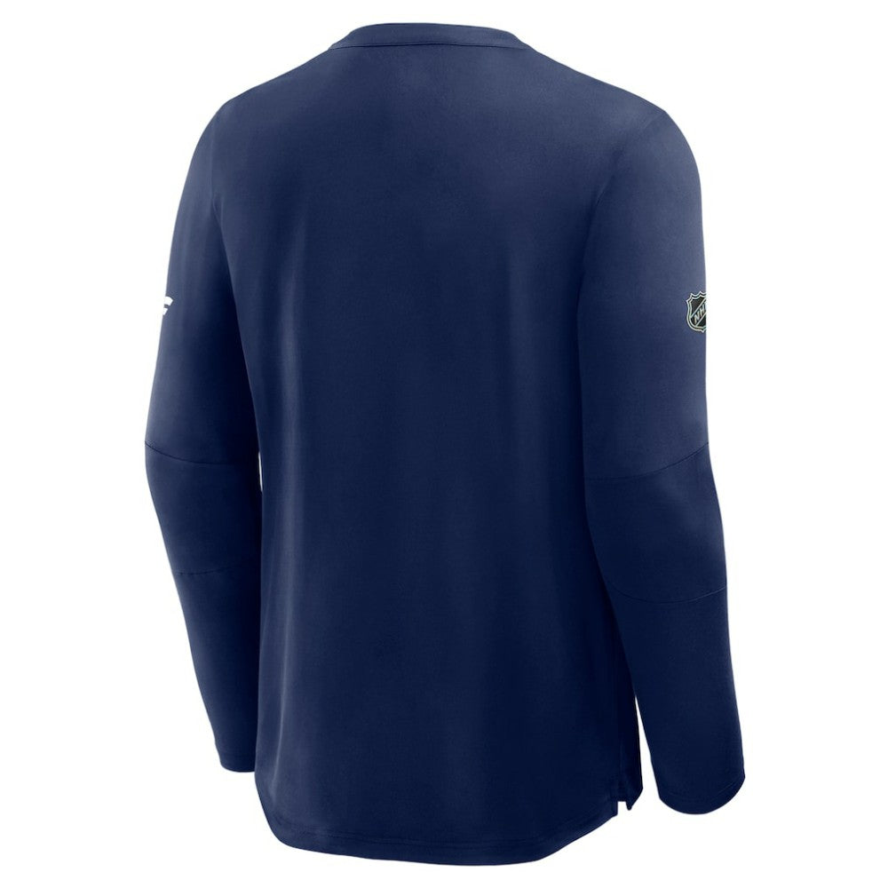 Florida Panthers Fanatics Authentic Pro Rink Tech Long Sleeve T-Shirt - Navy - NHL