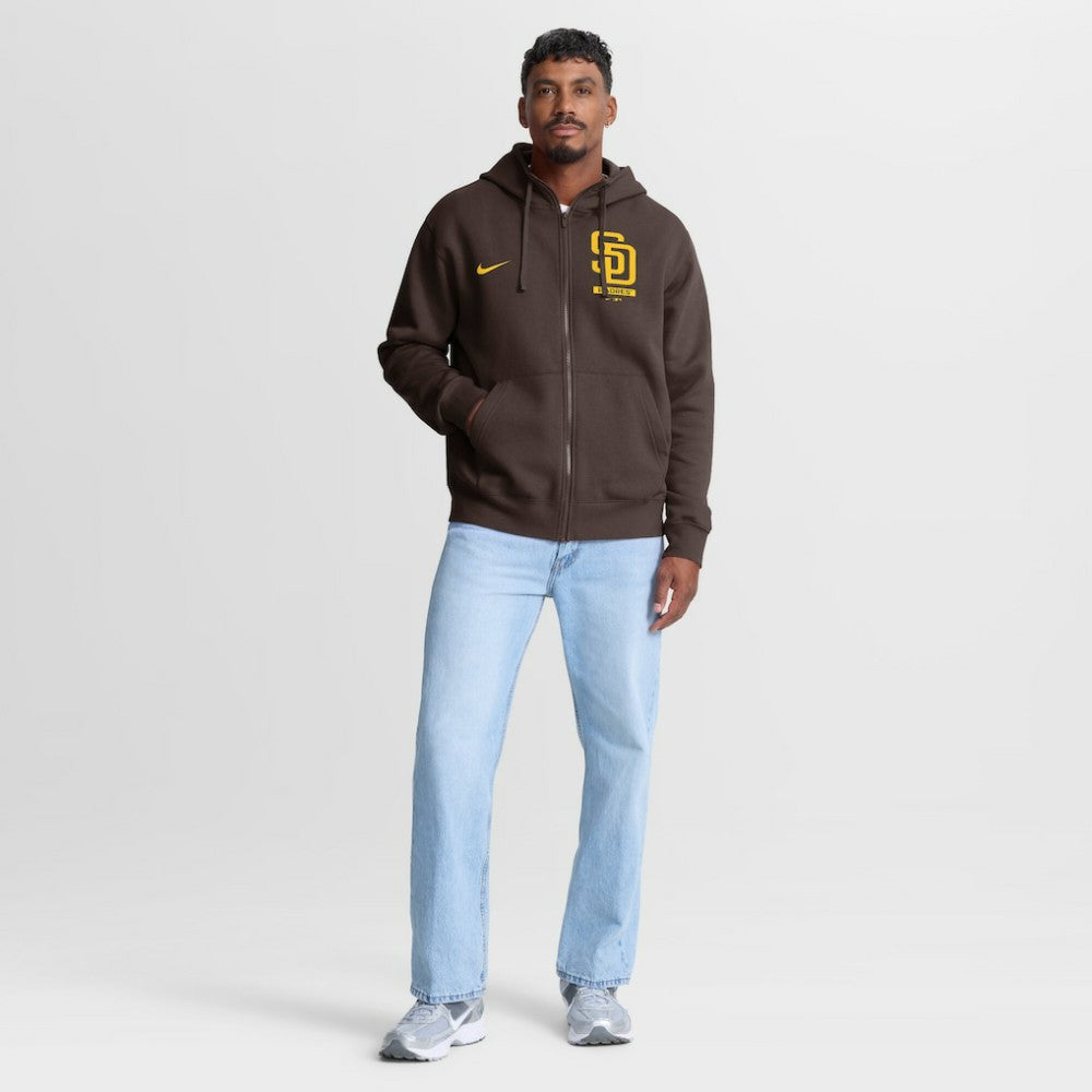 San Diego Padres Nike Primetime Lockup Full-Zip Hoodie - MLB