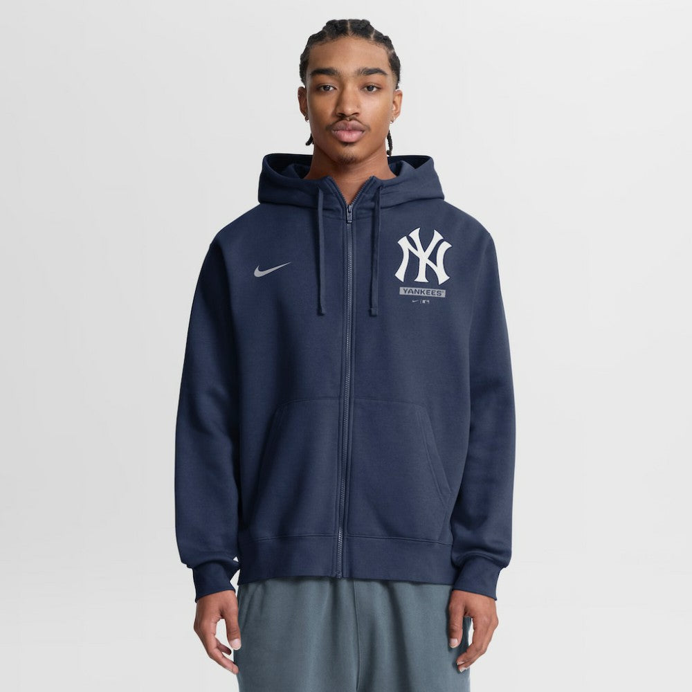 New York Yankees Nike Primetime Lockup Full-Zip Hoodie - MLB