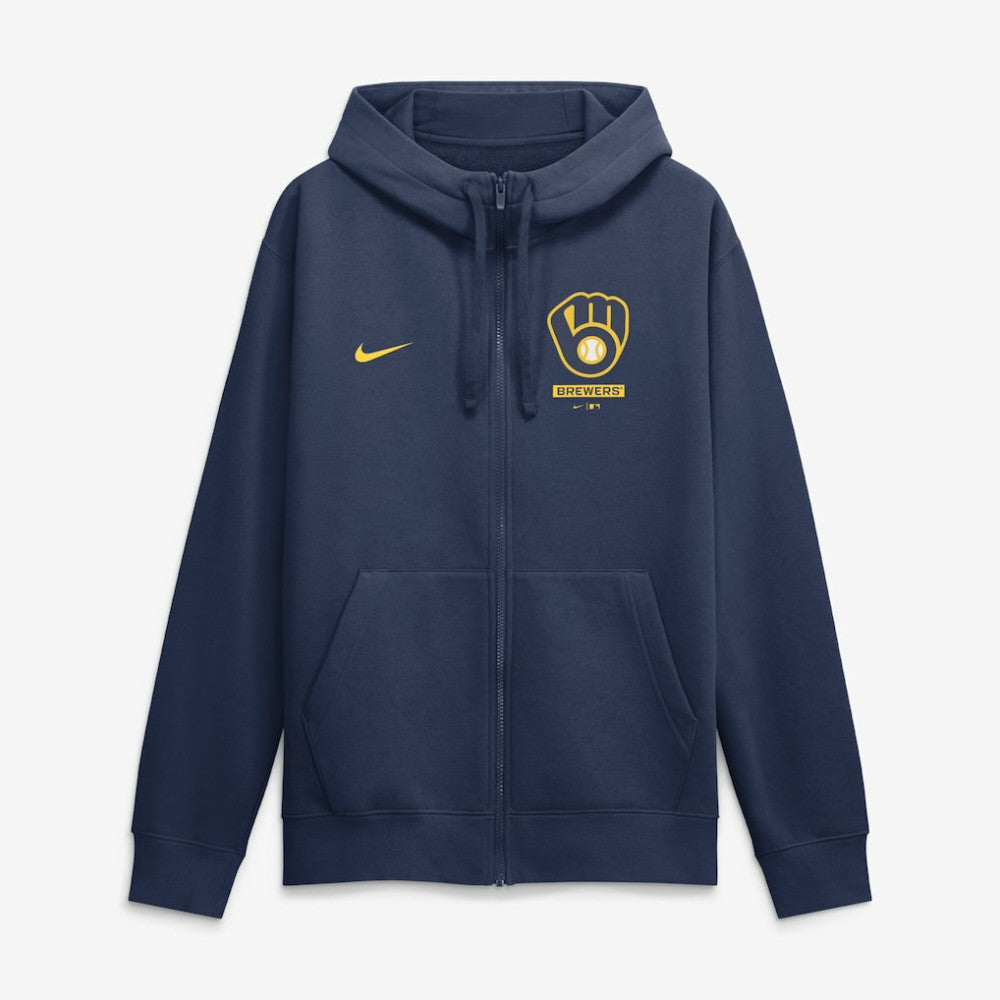 Milwaukee Brewers Nike Primetime Lockup Full-Zip Hoodie - MLB