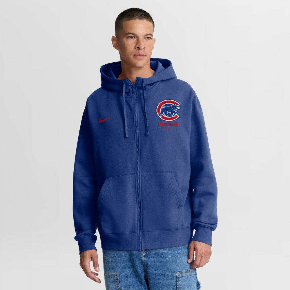 Chicago Cubs Nike Primetime Lockup Full-Zip Hoodie - MLB