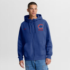 Chicago Cubs Nike Primetime Lockup Full-Zip Hoodie - MLB