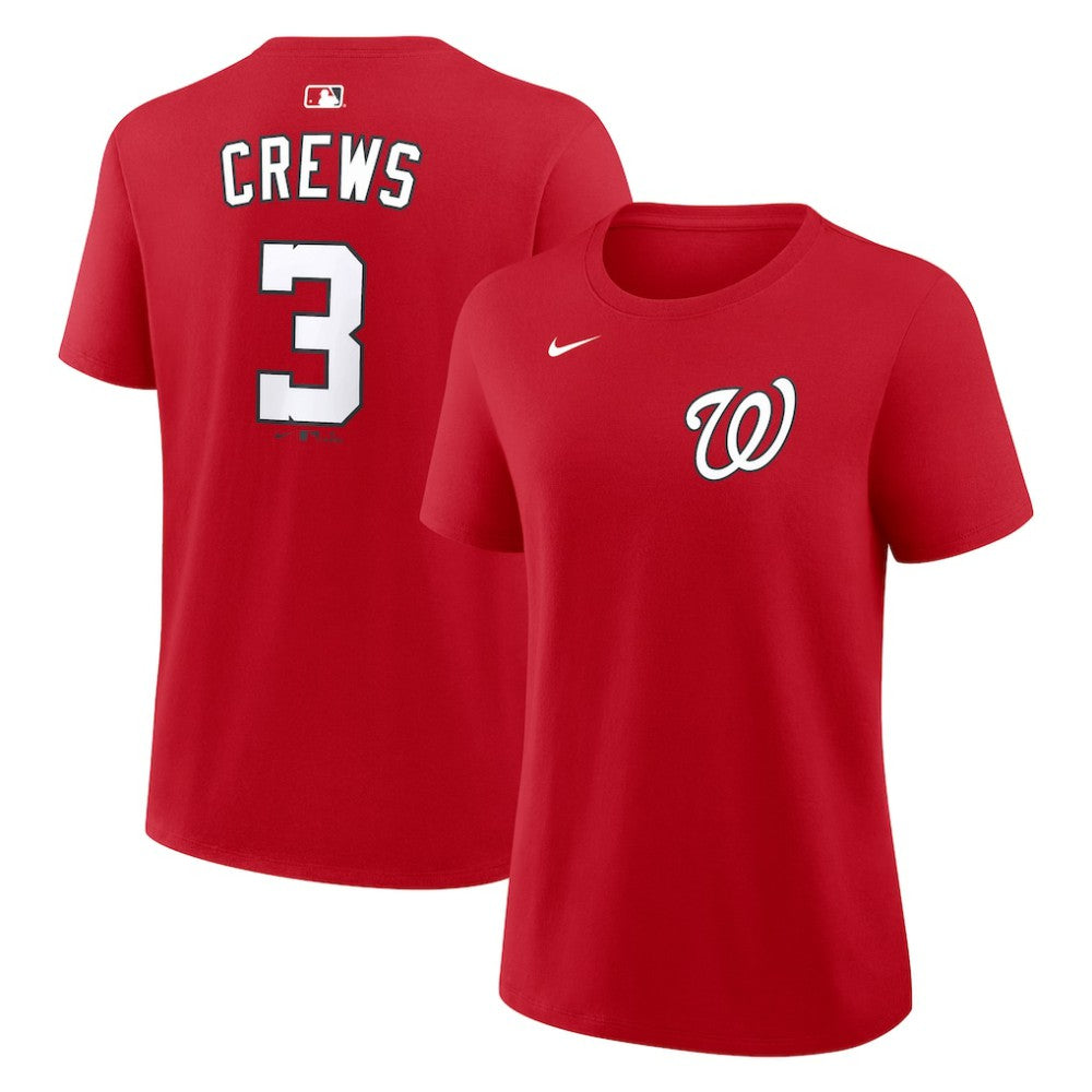 Dylan Crews Washington Nationals Nike Women's Name & Number T-Shirt - MLB