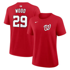 James Wood Washington Nationals Nike Women's Name & Number T-Shirt - MLB