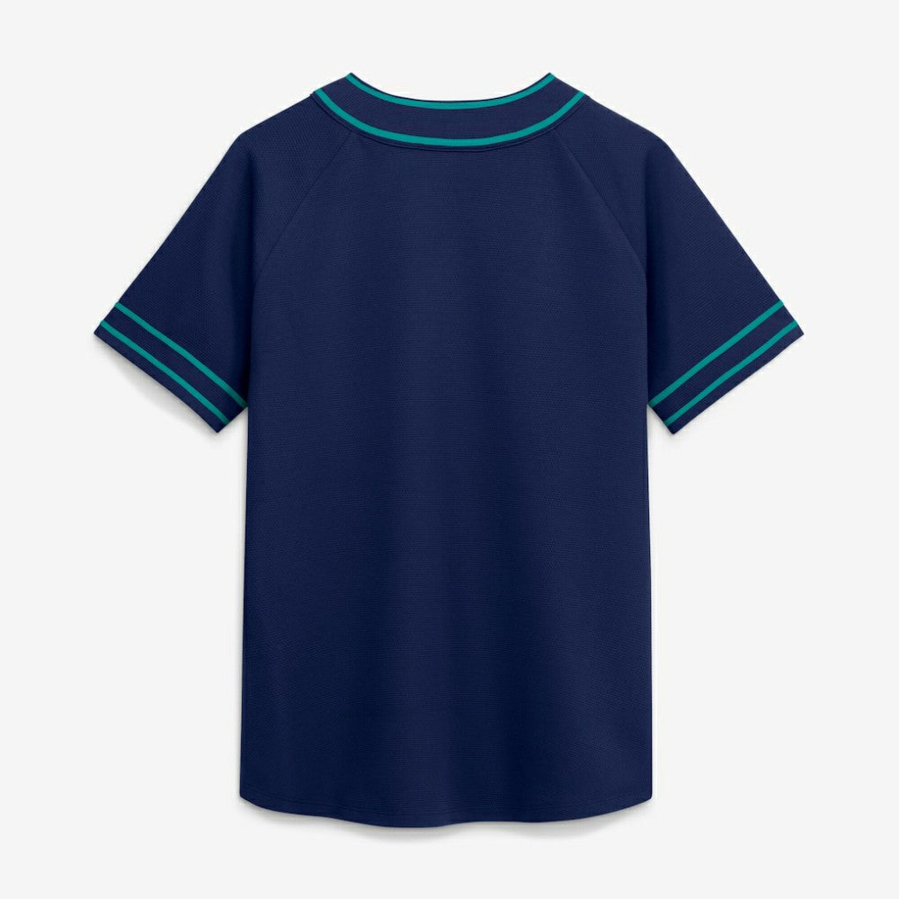 Seattle Mariners Fanatics Women's Diva Race Ahead Raglan V-Neck T-Shirt - MLB