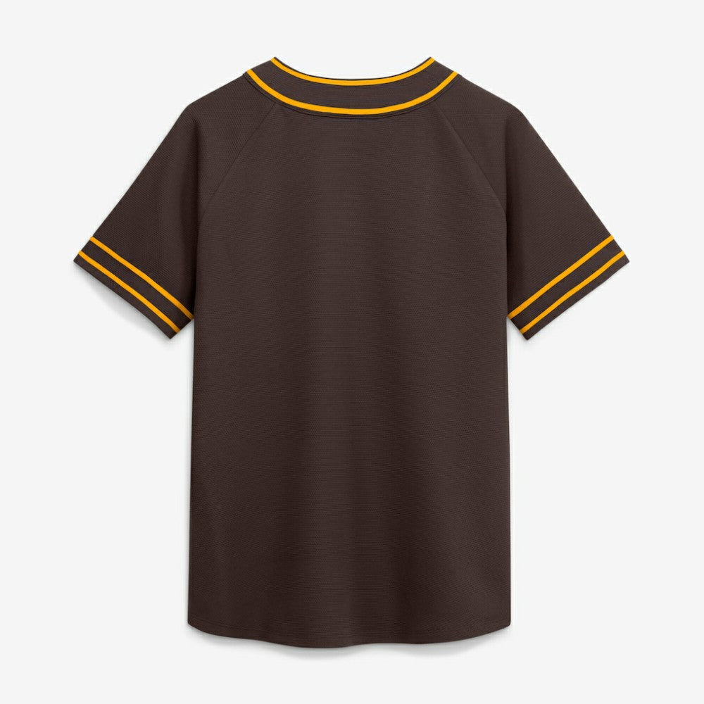 San Diego Padres Fanatics Women's Diva Race Ahead Raglan V-Neck T-Shirt - MLB