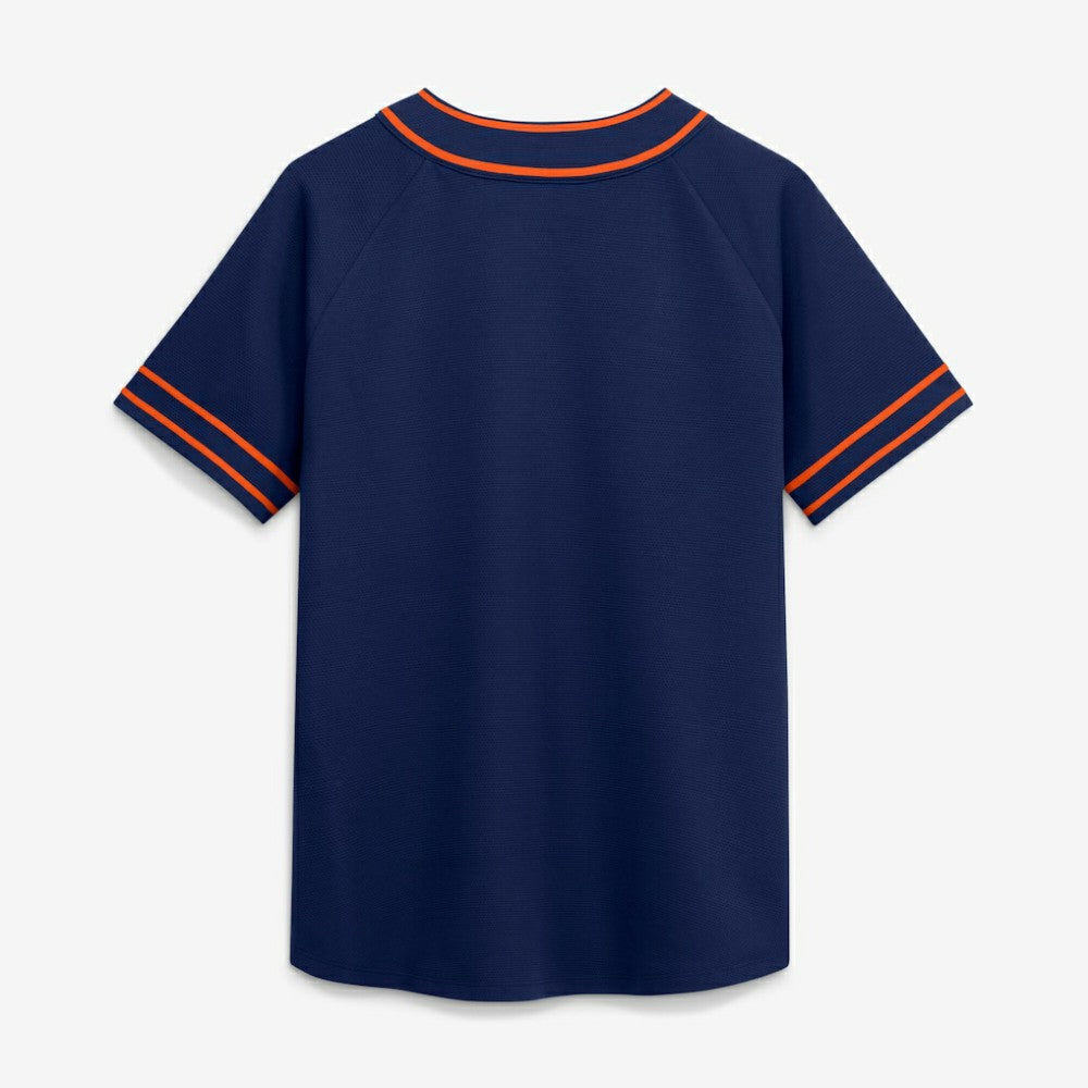 Detroit Tigers Fanatics Women's Diva Race Ahead Raglan V-Neck T-Shirt - MLB