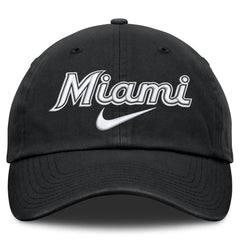 Miami Marlins Nike Primetime Club Adjustable Hat - MLB