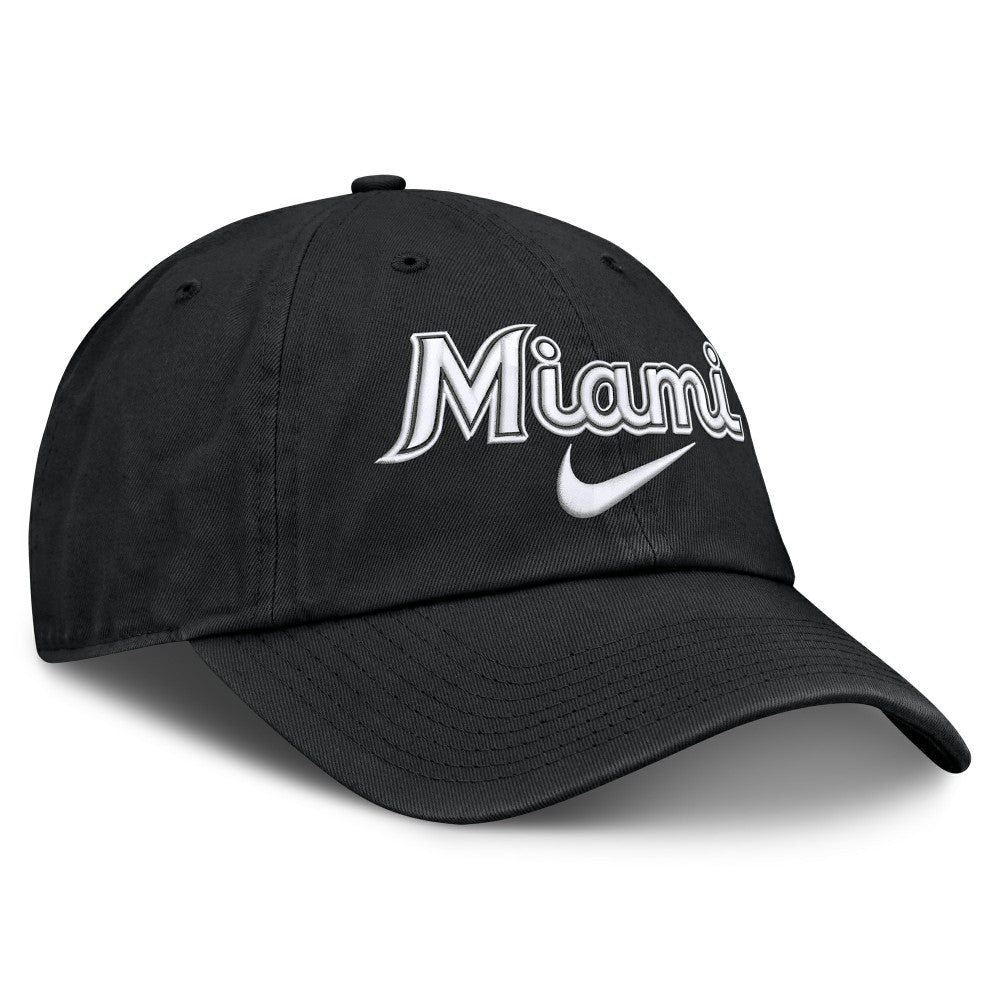 Miami Marlins Nike Primetime Club Adjustable Hat - MLB