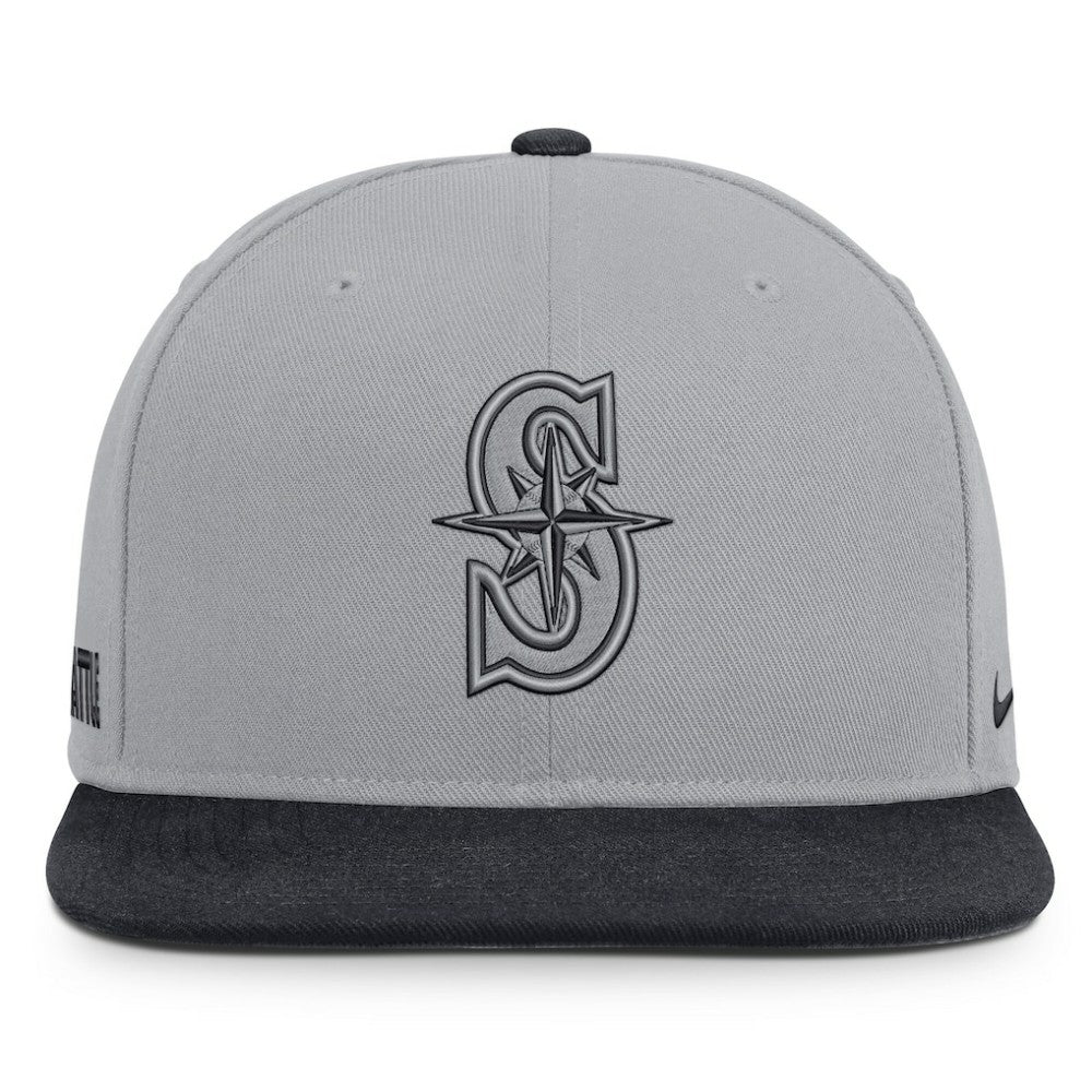 Seattle Mariners Nike Primetime Pro Dri-FIT Snapback Hat - MLB