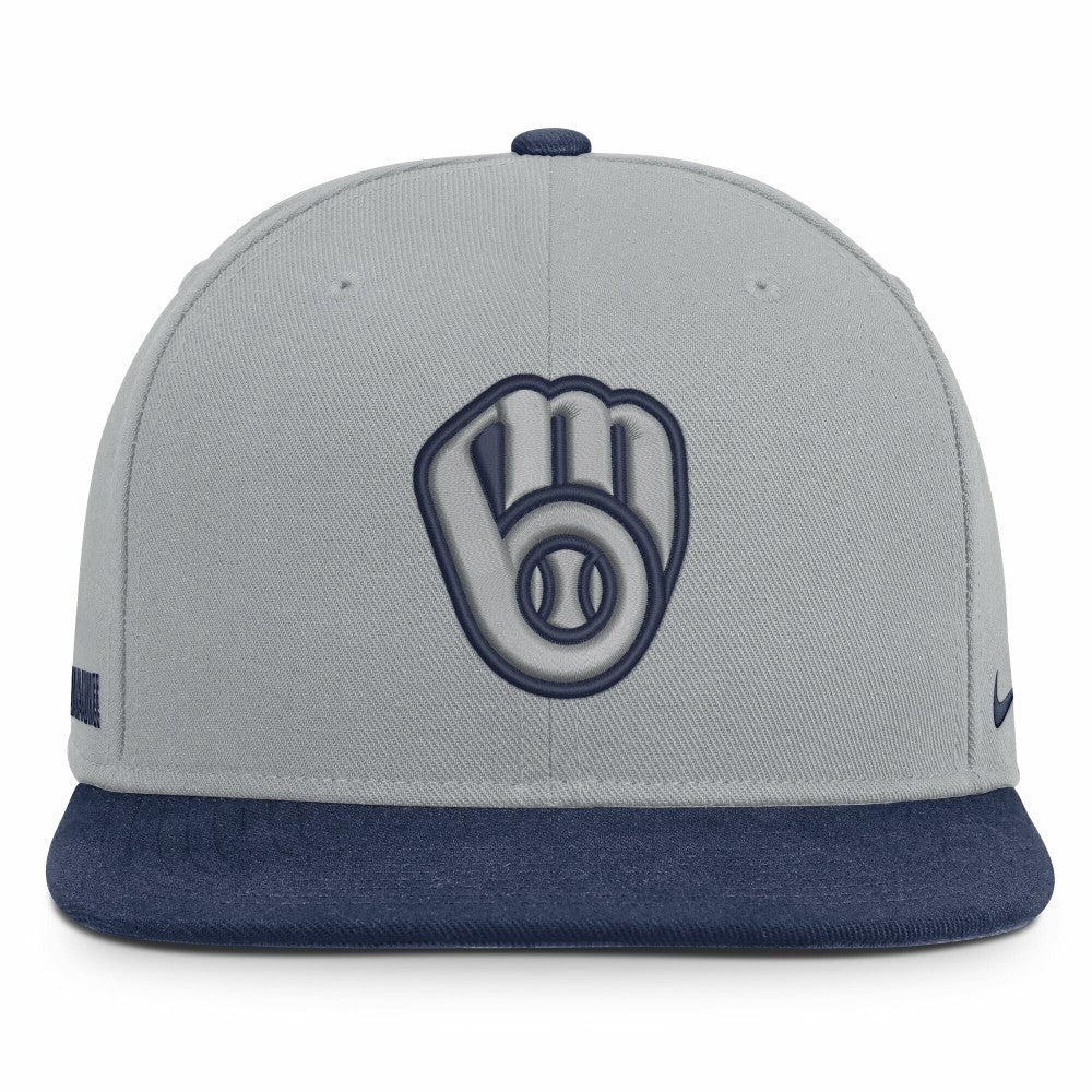 Milwaukee Brewers Nike Primetime Pro Dri-FIT Snapback Hat - MLB