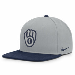Milwaukee Brewers Nike Primetime Pro Dri-FIT Snapback Hat - MLB