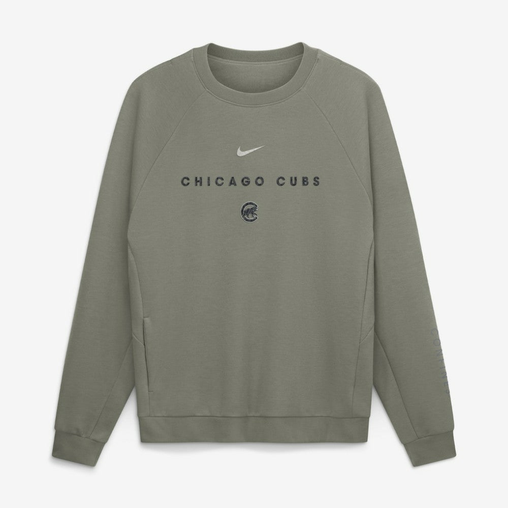 Chicago Cubs Nike Statement Primary Raglan Dri-FIT Sweatshirt - MLB