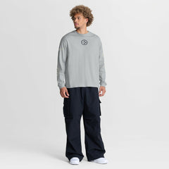 Pittsburgh Steelers Oversized Type Play Long Sleeve T-Shirt Gray | Fanatics