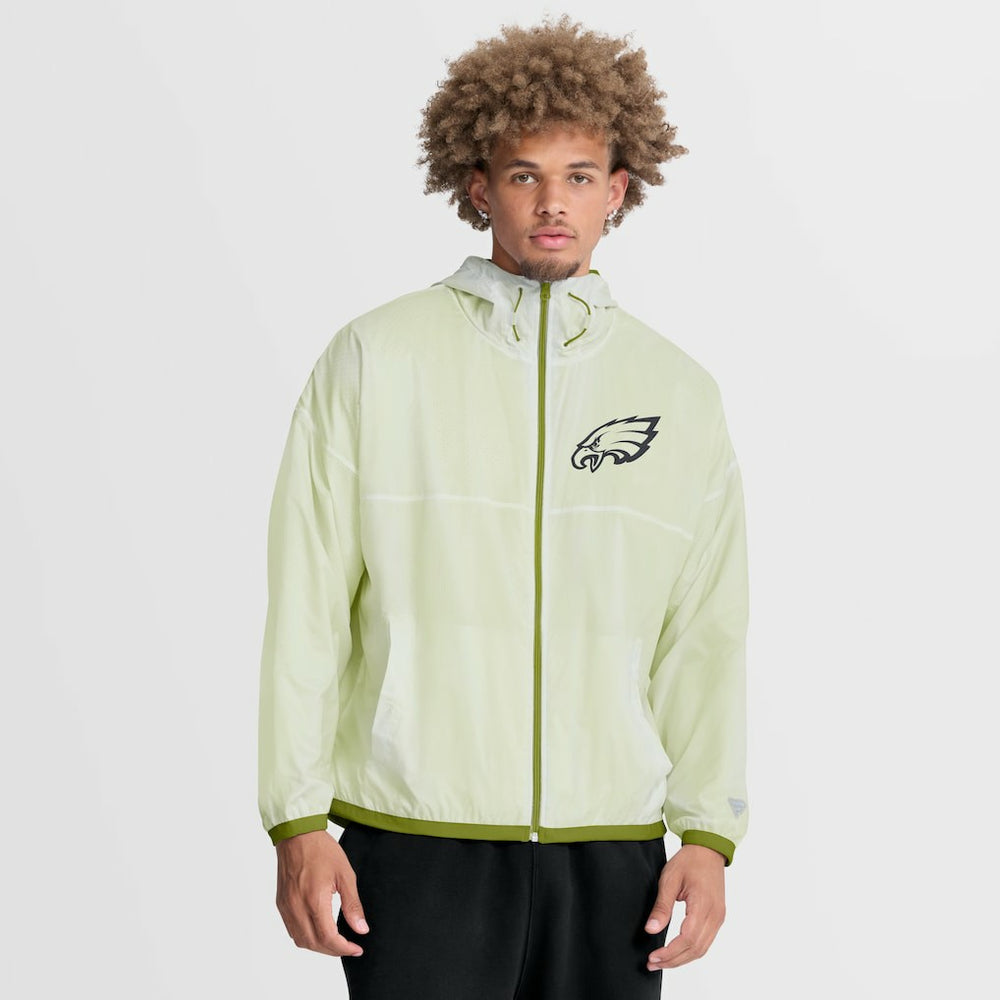Philadelphia Eagles Type Play Down Full-Zip Jacket White | Fanatics