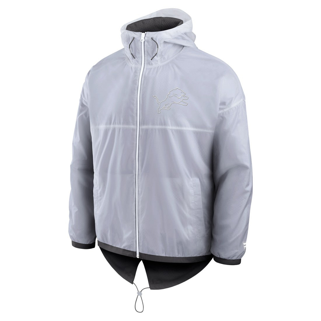 Detroit Lions Type Play Down Full-Zip Jacket White | Fanatics