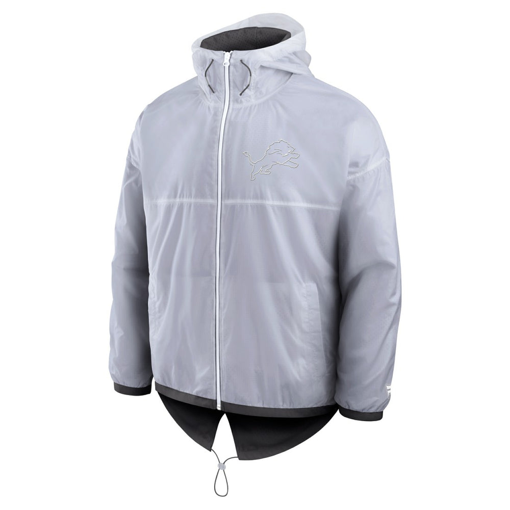 Detroit Lions Type Play Down Full-Zip Jacket White | Fanatics