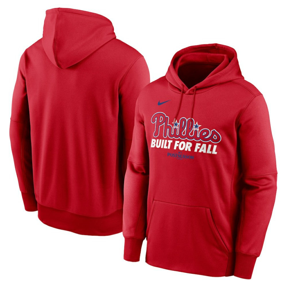 Philadelphia Phillies Nike 2025 MLB Postseason Authentic Collection Therma Fleece Hoodie - MLB