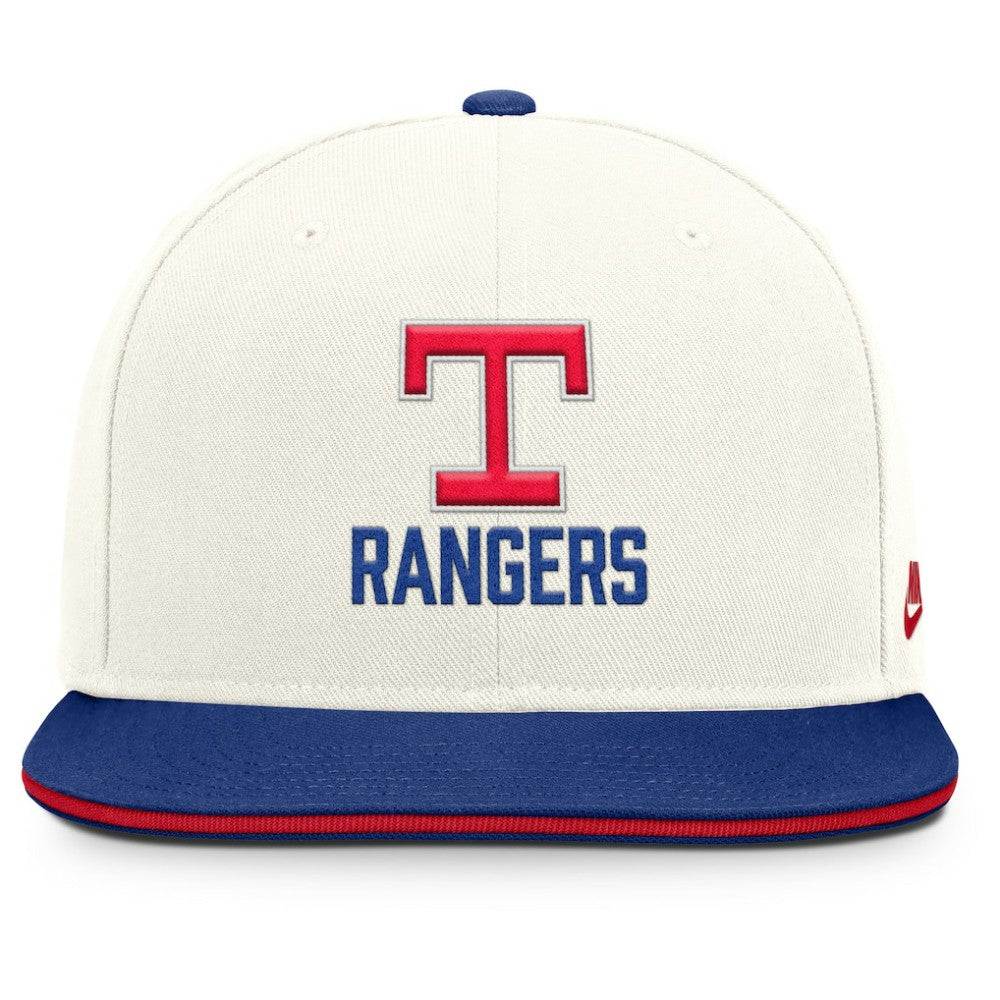 Texas Rangers Nike Cooperstown Pro Dri-FIT Snapback Hat - MLB