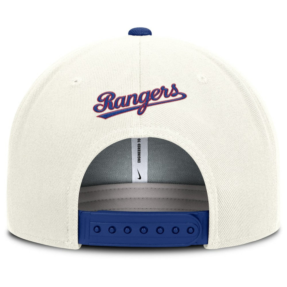 Texas Rangers Nike Cooperstown Pro Dri-FIT Snapback Hat - MLB