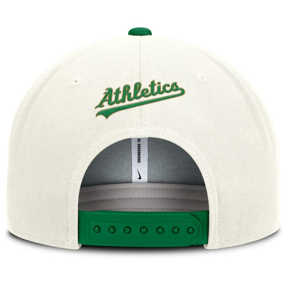 Athletics Nike Cooperstown Pro Dri-FIT Snapback Hat - MLB