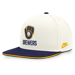Milwaukee Brewers Nike Cooperstown Pro Dri-FIT Snapback Hat - MLB